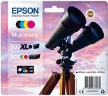 Epson 502XL/502 Pack de 4 Cartuchos de Tinta Originales - C13T02W94010