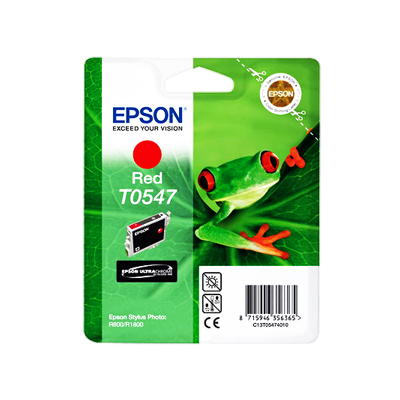 Epson T0547 Rojo Cartucho de Tinta Original - C13T05474010