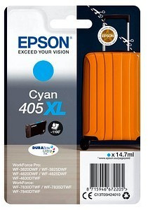 Epson 405XL Cyan Cartucho de Tinta Original - C13T05H24010