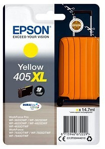 Epson 405XL Amarillo Cartucho de Tinta Original - C13T05H44010