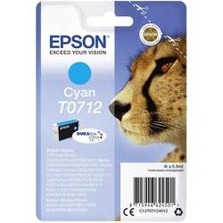 Epson T0712 Cyan Cartucho de Tinta Original - C13T07124012