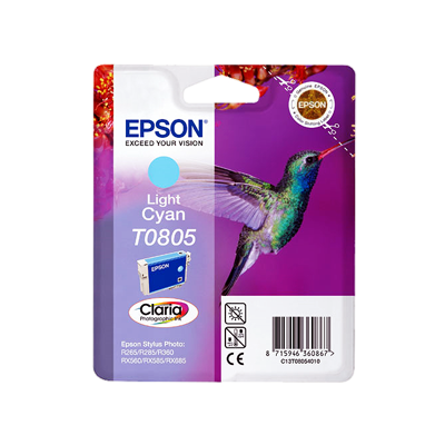 Epson T0805 Cyan Light Cartucho de Tinta Original - C13T08054011