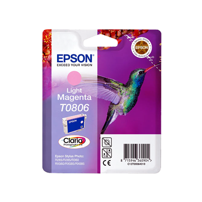 Epson T0806 Magenta Light Cartucho de Tinta Original - C13T08064011