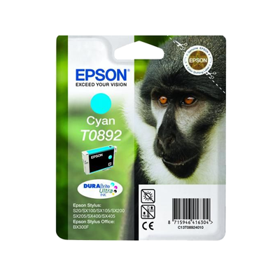 Epson T0892 Cyan Cartucho de Tinta Original - C13T08924011