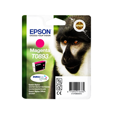 Epson T0893 Magenta Cartucho de Tinta Original - C13T08934011