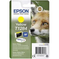 Epson T1284 Amarillo Cartucho de Tinta Original - C13T12844012