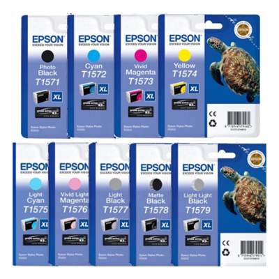 Epson T1571 Negro Photo Cartucho de Tinta Original - C13T15714010