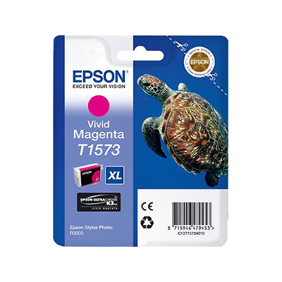 Epson T1573 Magenta Cartucho de Tinta Original - C13T15734010