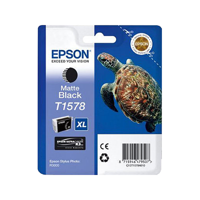Epson T1578 Negro Mate Cartucho de Tinta Original - C13T15784010