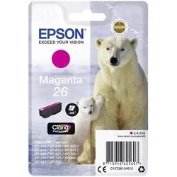 Epson T2613 (26) Magenta Cartucho de Tinta Original - C13T26134012