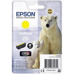 Epson T2614 (26) Amarillo Cartucho de Tinta Original - C13T26144012