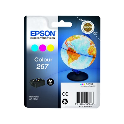 Epson T267 Color Cartucho de Tinta Original - C13T26704010