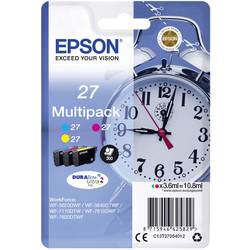 Epson T2705 (27) Pack de 3 Cartuchos de Tinta Originales - C13T27054012