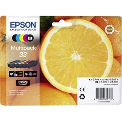 Epson T3337 (33) Pack de 5 Cartuchos de Tinta Originales - C13T33374011