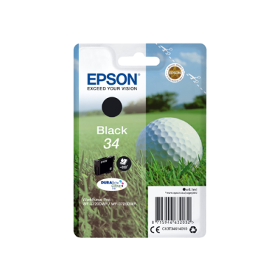 Epson T3461 (34) Negro Cartucho de Tinta Original - C13T34614010