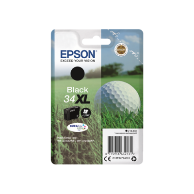 Epson T3471 (34XL) Negro Cartucho de Tinta Original - C13T34714010