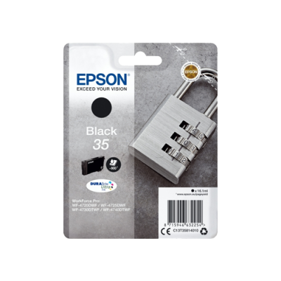 Epson T3581 (35) Negro Cartucho de Tinta Original - C13T35814010