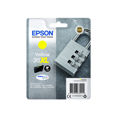 Epson T3594 (35XL) Amarillo Cartucho de Tinta Original - C13T35944010