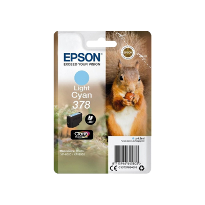 Epson 378 Cyan Light Cartucho de Tinta Original - C13T37854010