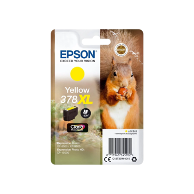 Epson 378XL Amarillo Cartucho de Tinta Original - C13T37944010