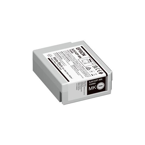 Epson SJIC42P(MK) Negro Mate Cartucho de Tinta Original - C13T52M540