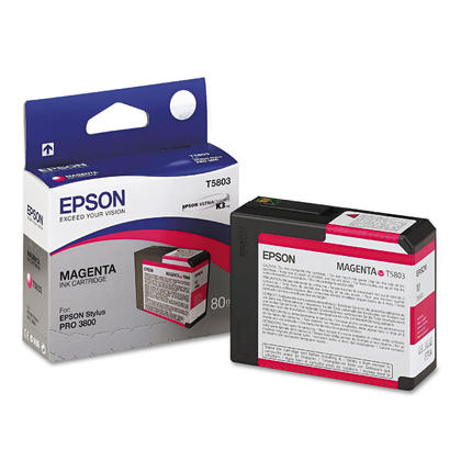 Epson T5803 Magenta Cartucho de Tinta Original - C13T580300