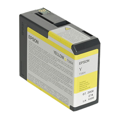 Epson T5804 Amarillo Cartucho de Tinta Original - C13T580400