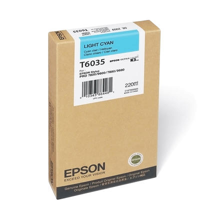 Epson T6035 Cyan Light Cartucho de Tinta Original - C13T603500