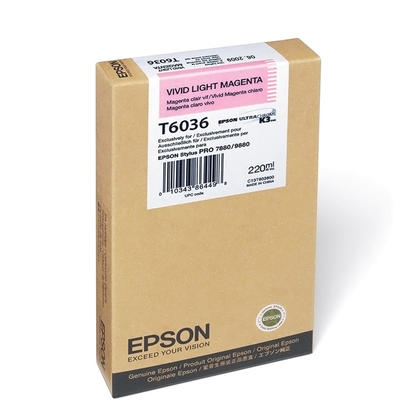 Epson T6036 Magenta Light Cartucho de Tinta Original - C13T603600