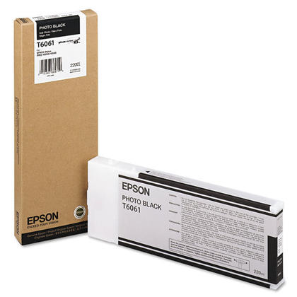 Epson T6061 Negro Photo Cartucho de Tinta Original - C13T606100