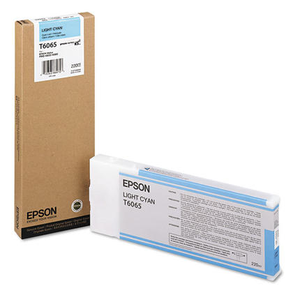 Epson T6065 Cyan Light Cartucho de Tinta Original - C13T606500