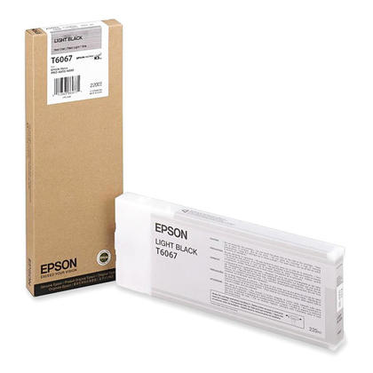 Epson T6067 Negro Light Cartucho de Tinta Original - C13T606700