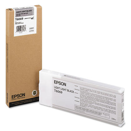 Epson T6069 Negro Light Light Cartucho de Tinta Original - C13T606900