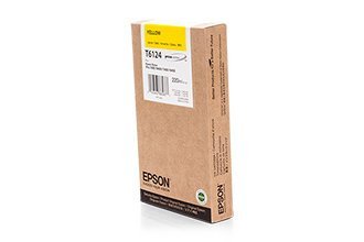 Epson T6124 Amarillo Cartucho de Tinta Original - C13T612400
