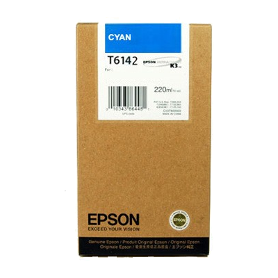 Epson T6142 Cyan Cartucho de Tinta Original - C13T614200