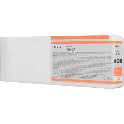 Epson T636A Naranja Cartucho de Tinta Original - C13T636A00
