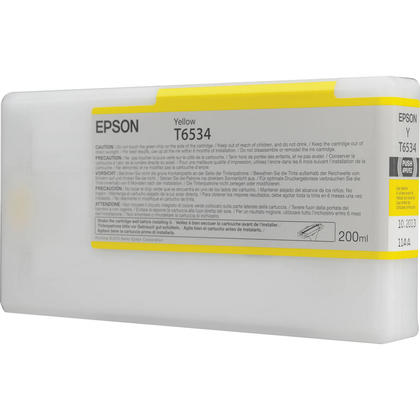 Epson T6534 Amarillo Cartucho de Tinta Original - C13T653400