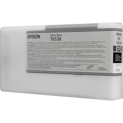 Epson T6538 Negro Mate Cartucho de Tinta Original - C13T653800