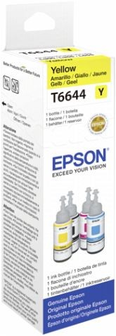 Epson T6644 Amarillo Botella de Tinta Original - C13T664440