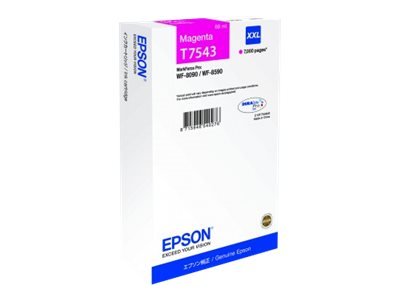 Epson T7543 Magenta Cartucho de Tinta Original - C13T754340/C13T75434N