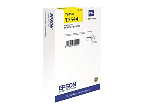 Epson T7544 Amarillo Cartucho de Tinta Original - C13T754440/C13T75444N
