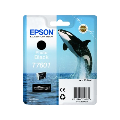 Epson T7601 Negro Photo Cartucho de Tinta Original - C13T76014010