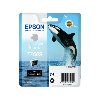 Epson T7609 Negro Light Light Cartucho de Tinta Original - C13T76094010
