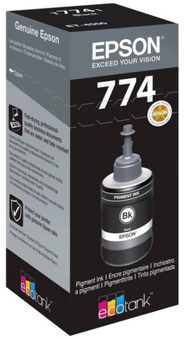 Epson T7741 Negro Botella de Tinta Pigmentada Original - C13T774140