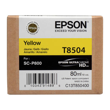 Epson T8504 Amarillo Cartucho de Tinta Original - C13T850400