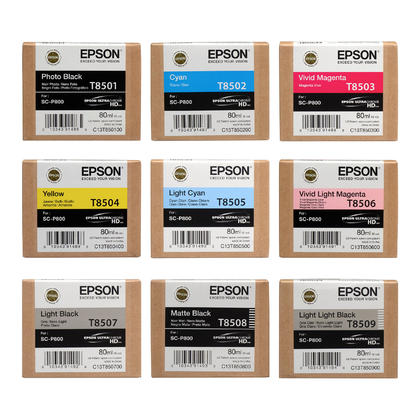 Epson T8505 Cyan Light Cartucho de Tinta Original - C13T850500