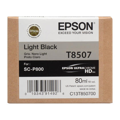 Epson T8507 Negro Light Cartucho de Tinta Original - C13T850700