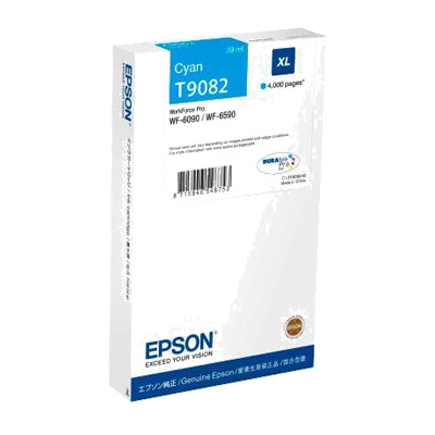 Epson T9082 Cyan Cartucho de Tinta Original - C13T908240