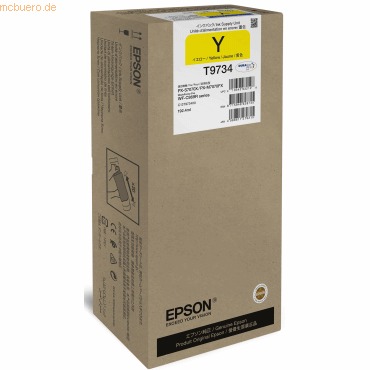 Epson T9734 Amarillo Cartucho de Tinta Original - C13T973400