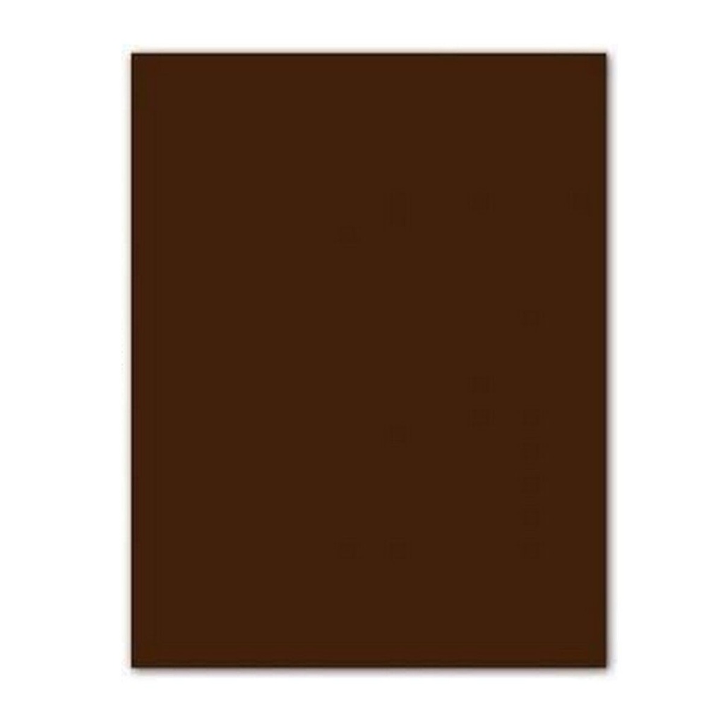 Canson Guarro Pack de 25 Cartulinas Iris de 185g - 50x65cm - Color Chocolate